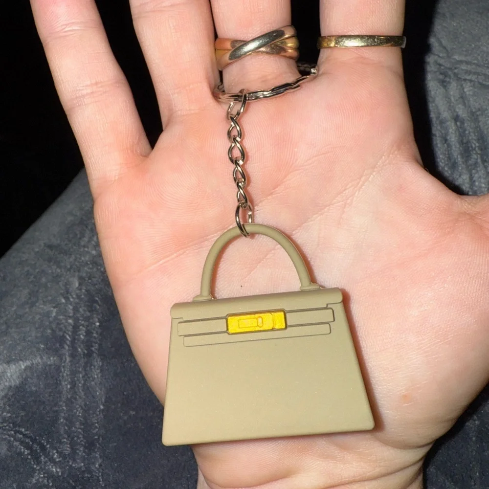 Mini Purse Keychain Charm with Gift Box